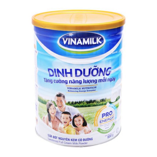 Sữa bột nguyên kem Vinamilk dinh dưỡng 900g