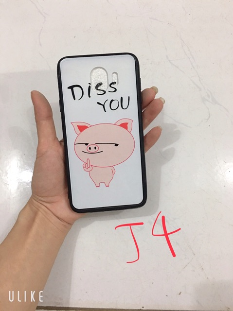 Ốp lưng sam sung J4 Heo chỉ tay