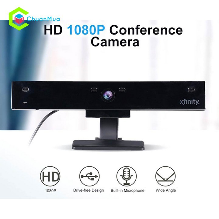 Webcam Full HD 1080p Kèm Mic - Camera Máy Tính, Smart Tivi, Gọi Zalo học Online, trực tuyến