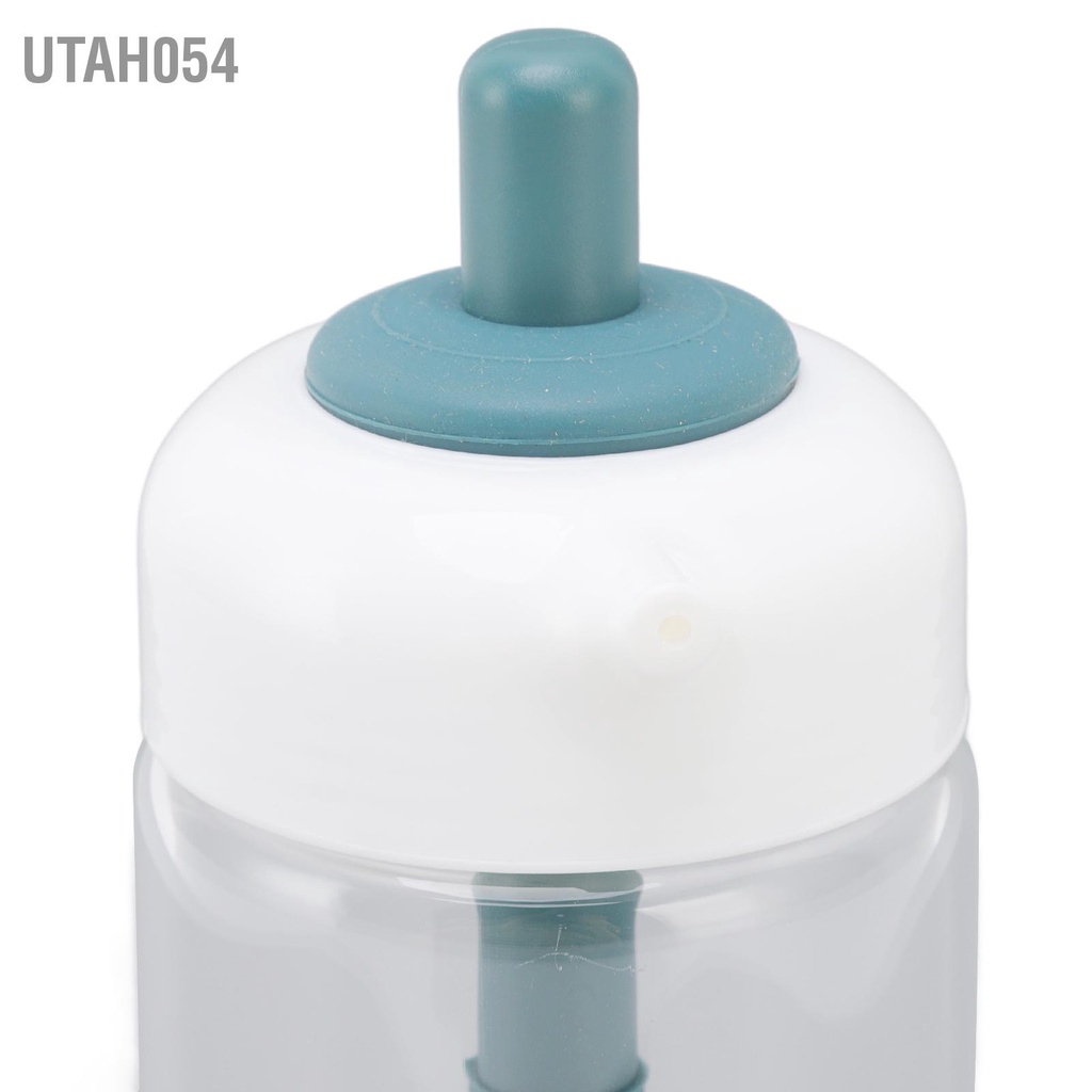 [Hàng Sẵn] Nhấn áp lực để kiểm soát dầu sử dụng hai sử dụng bình dầu nhà bếp điều khiển bình dầu thủy tinh【Utah054】