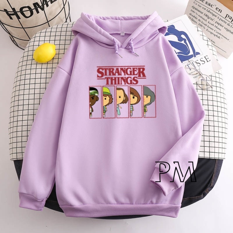 Áo hoodie năm bạn STRANGER PM13