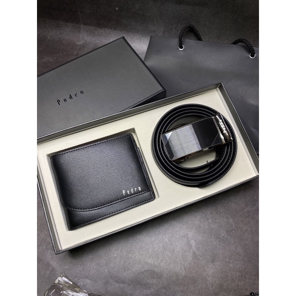 Set Ví nịt Pedro - Full box kèm túi giấy
