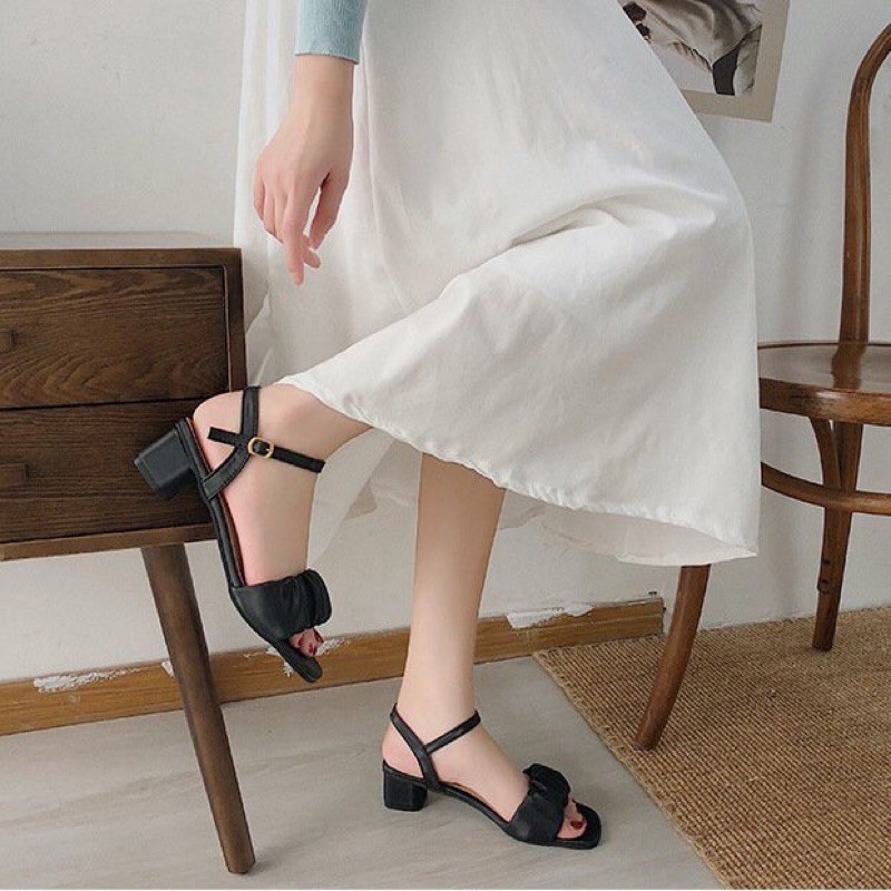 Sandal gót 5cm