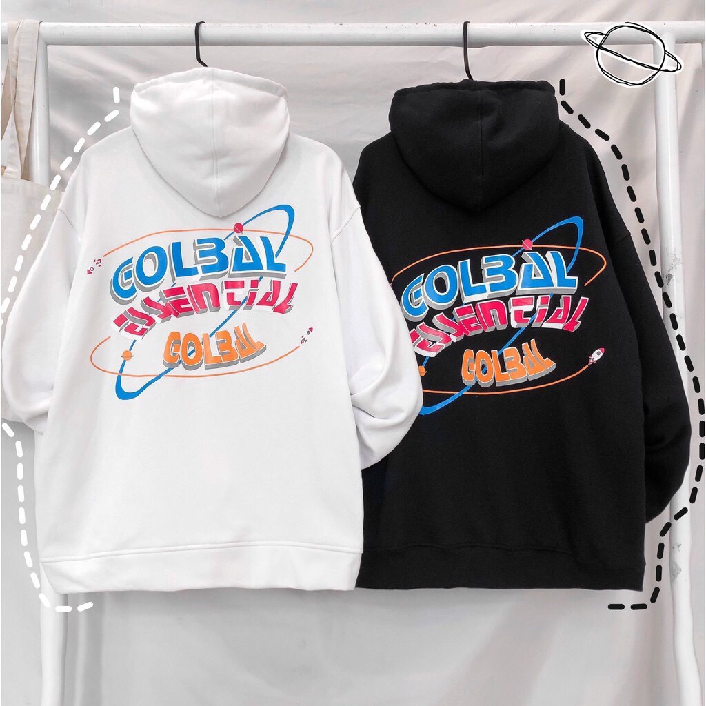 Áo khoác hoodie nỉ bông dáng rộng unisex dưới 75kg chất nỉ bông cotton tabistore - GOLBAL | BigBuy360 - bigbuy360.vn