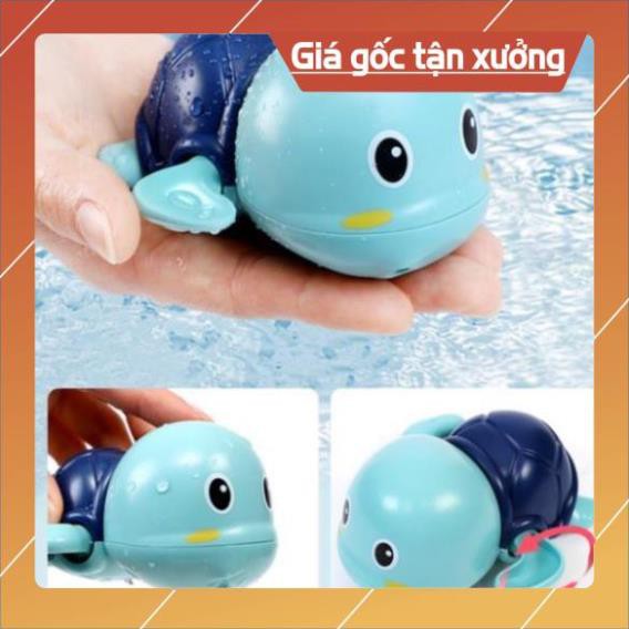 Đồ chơi ⚡️ XẢ KHO ⚡️ Đồ chơi nhà tắm rùa vặn cót bơi được dưới nước siêu cute cho bé