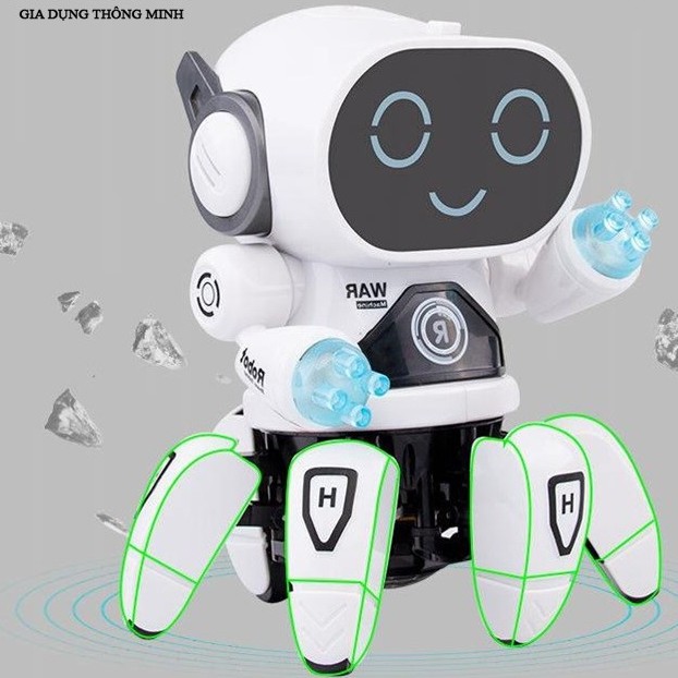 Deal Hot] Đồ Chơi Robot Điện Tử Thông Minh Kèm, Video Thật | Shopee Việt Nam