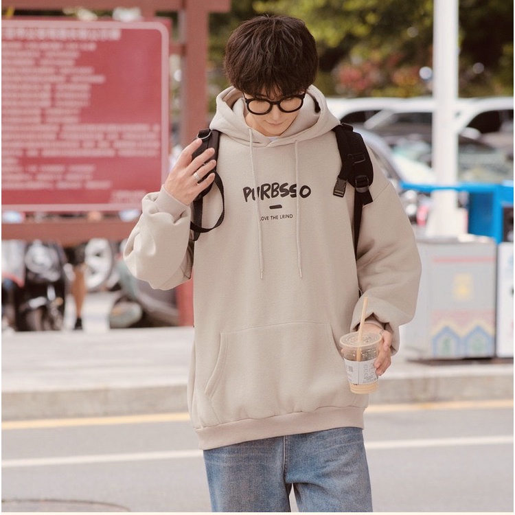 Áo khoác nỉ hoodie Purbsso form rộng nam nữ mặc đẹp unisex KNN36 - Fan Unisex | BigBuy360 - bigbuy360.vn