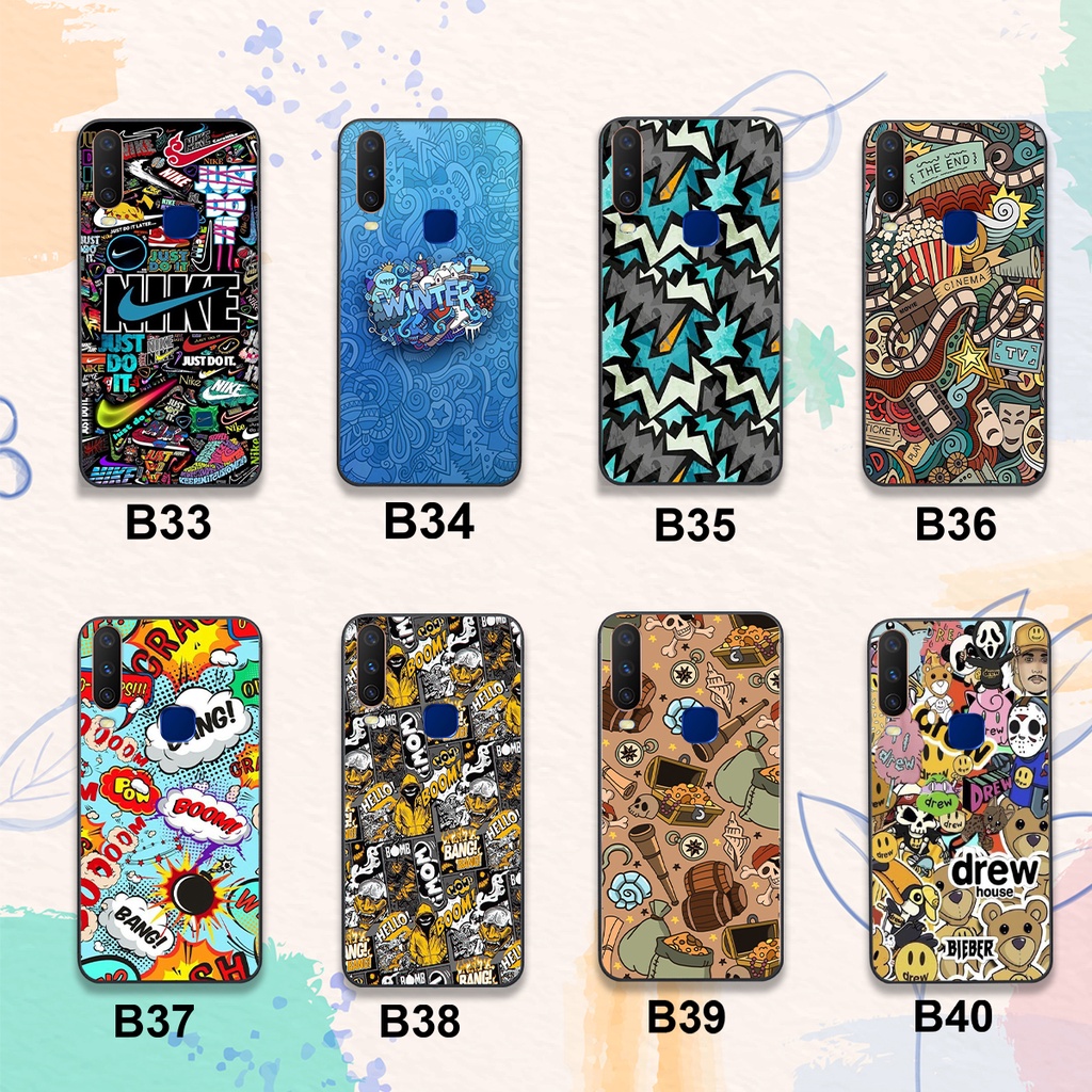 NewỐp Vivo U10 - Vivo y12 - Vivo y15 - Vivo y17 in hình Họa tiết siêu độc lạ chất đẹp