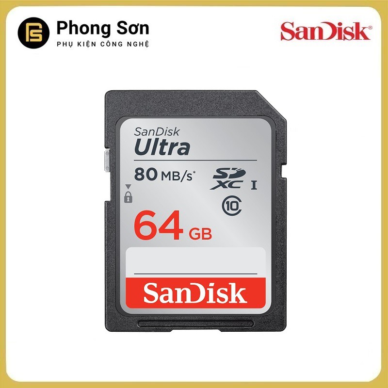 Thẻ nhớ SDXC 64GB Ultra 533x 80mb/s Sandisk