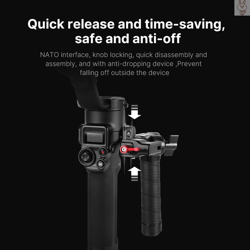 Tay Cầm Chống Rung Ol Uurig R083 Có Thể Gập Lại Bằng Hợp Kim Nhôm Cho Dji Ronin Rsc2 1 / 4 Inch | BigBuy360 - bigbuy360.vn