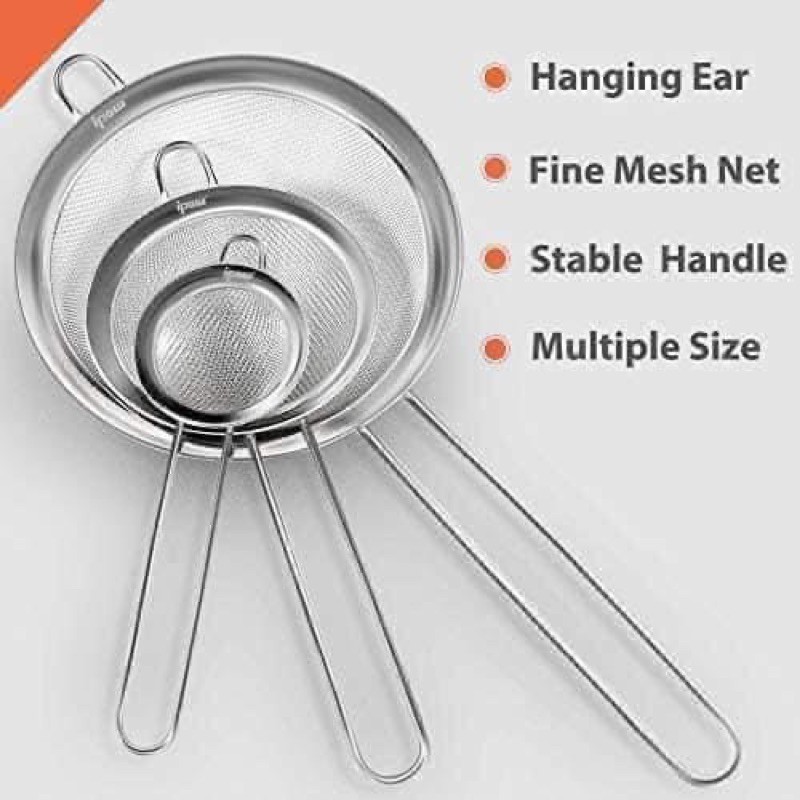 SET RÂY LỌC CAO CẤP CUISINART PHÁP lưới thép inox 304 BỀN ĐẸP