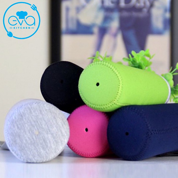 Túi Đựng Bình Giữ Nhiệt Bình Nước Vải Neoprene Chống Sốc Và Cách Nhiệt 300 - 500 Ml Nhiều Màu M3540