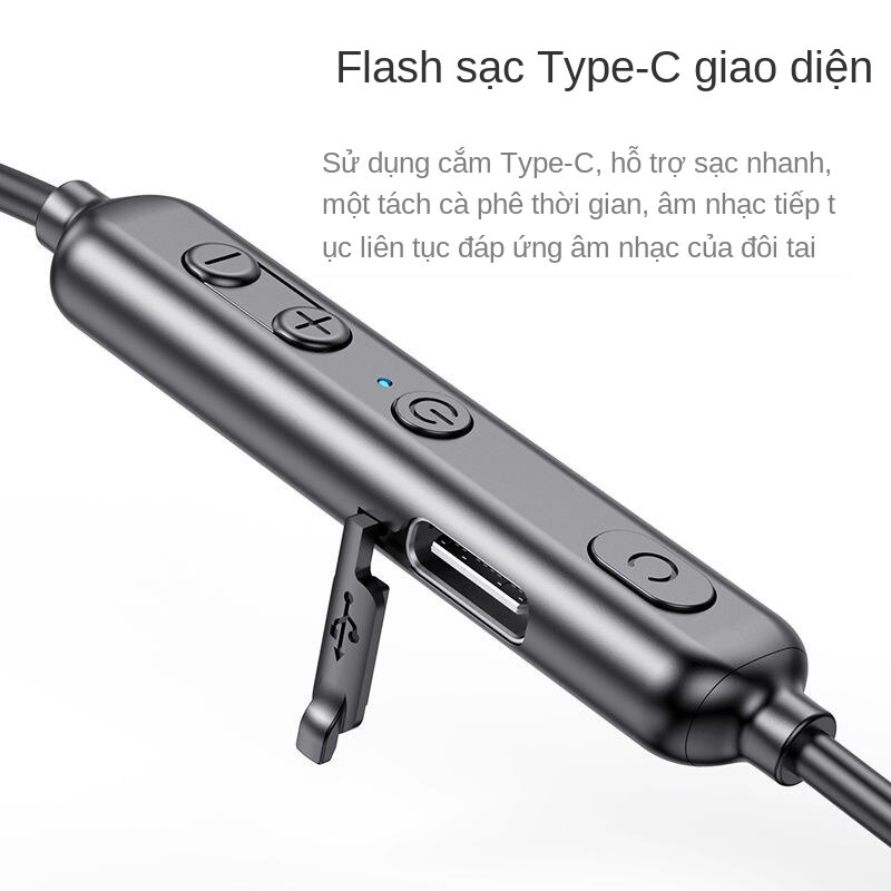 Tai Nghe Bluetooth Không Dây Đeo Cổ Tiện Dụng | BigBuy360 - bigbuy360.vn