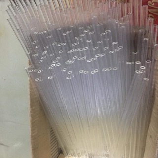 20 ống thuỷ tinh Đức trắng cắt sẵn 20cm