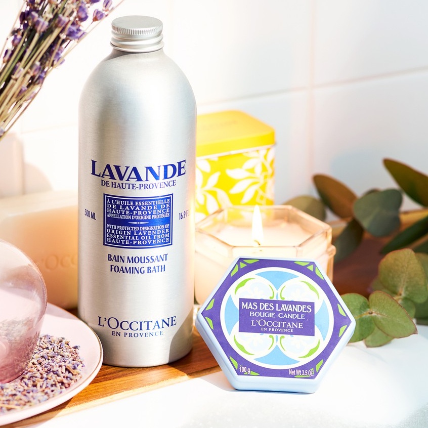 Sữa tắm tạo bọt hương oải hương L'Occitane Lavender Foaming Bath 500ml