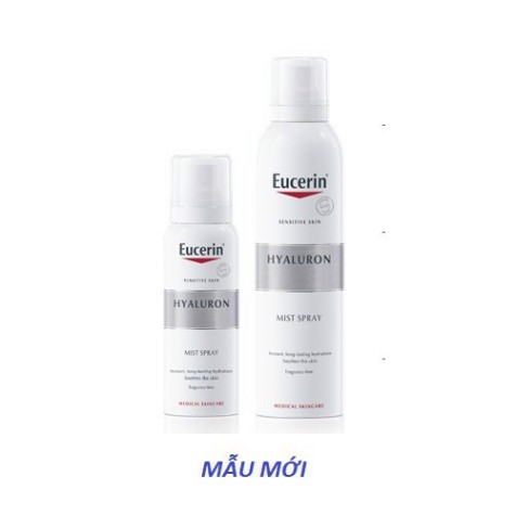 Eucerin Xịt Khoáng Dưỡng Ẩm Eucerin Hyaluron Mist Spray 150ML