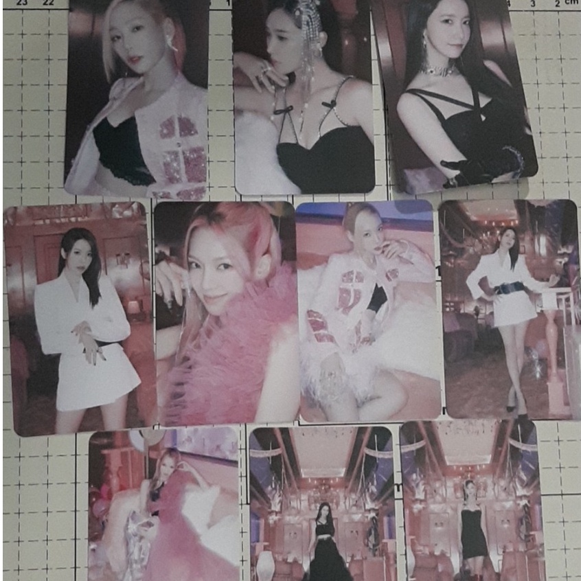 Set 10 card giấy bo góc in 2 mặt ảnh nhóm SNSD Oh!GG - SMCU EXPRESS