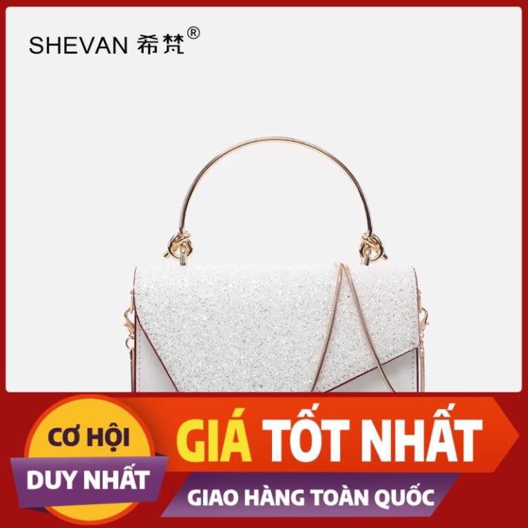 RẺ MẠT túi xách bling bling nữ kim tuyến láp lánh dây xích quảng châu