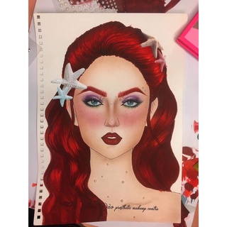 Sách vẽ FaceChart Make Up