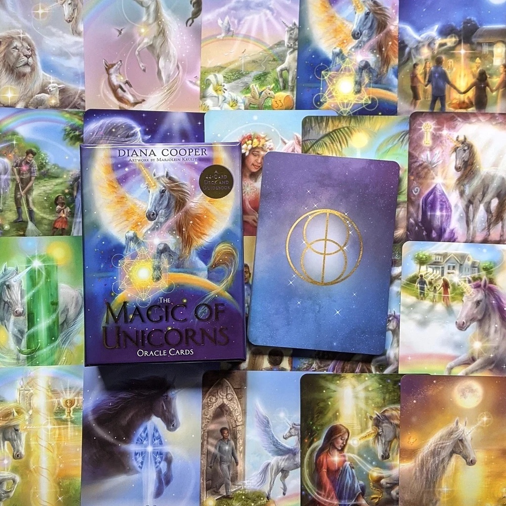 Bộ Bài Magic of Unicorns Oracle (Mystic House Tarot Shop) - Bài Gốc Authentic Chính Hãng 100%