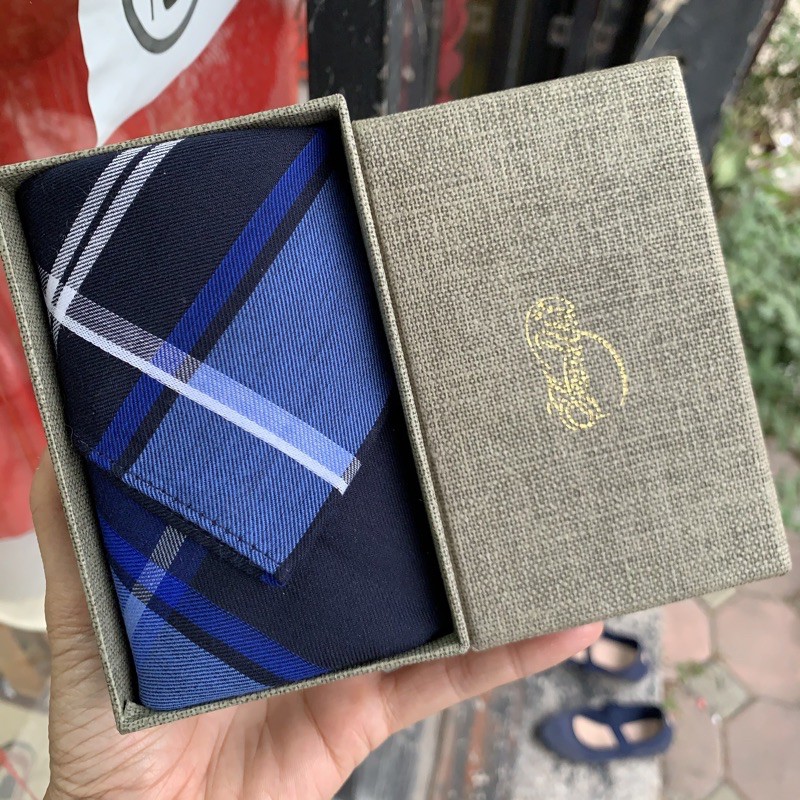 khăn mùi xoa mềm cotton thấm hút có clip thật