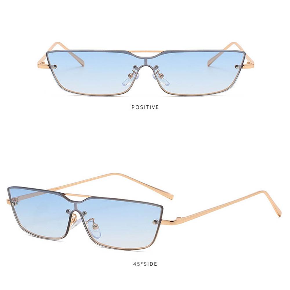 BSUNS Kính Mát Nữ Gọng Kim Loại Phong Cách Retro