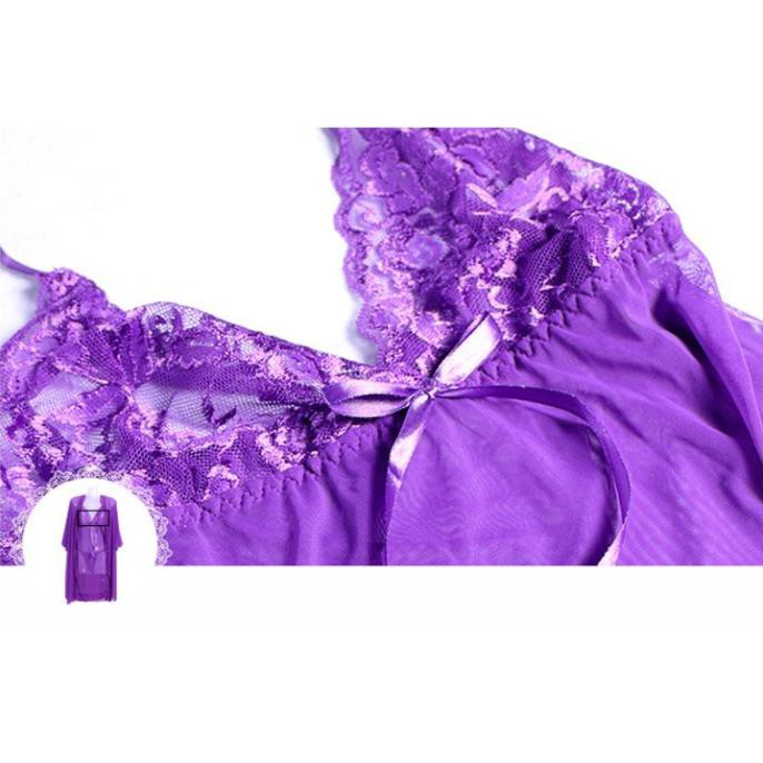 [Siêu Gợi Cảm – Tôn Dáng] Váy ngủ có áo choàng quyến rũ VAY272A-đồ ngủ đẹp | BigBuy360 - bigbuy360.vn