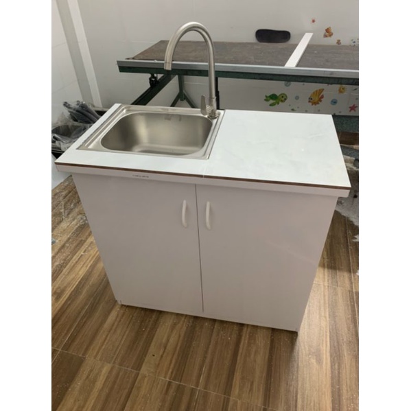 Tủ Bếp Nhựa Mini Có Bồn - Kim Tiên