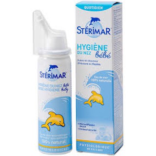 STERIMAR PHÁP-XỊT MŨI CÁ HEO-DUNG DỊCH VỆ SINH MŨI chai 50ml