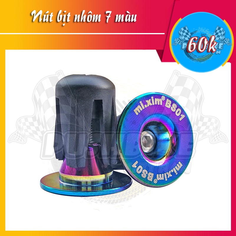 Nút bịt nhôm cho ghi đông 22.2mm
