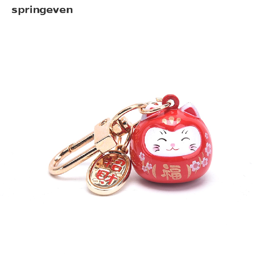 Móc Khóa Hình Mèo May Mắn Nhật Bản Dễ Thương