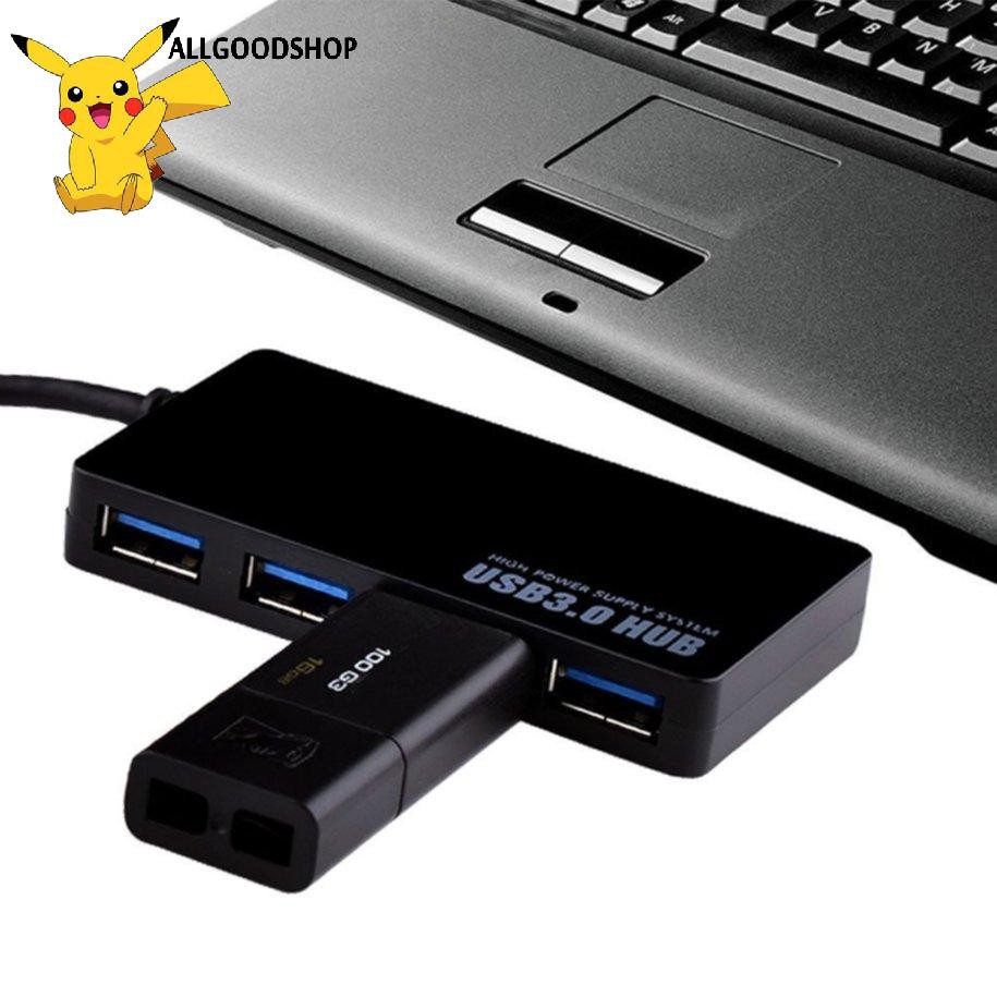 Hub USB 3.0 4 Cổng (Đen) - Bộ Chia USB 3.0 4 Port High Speed