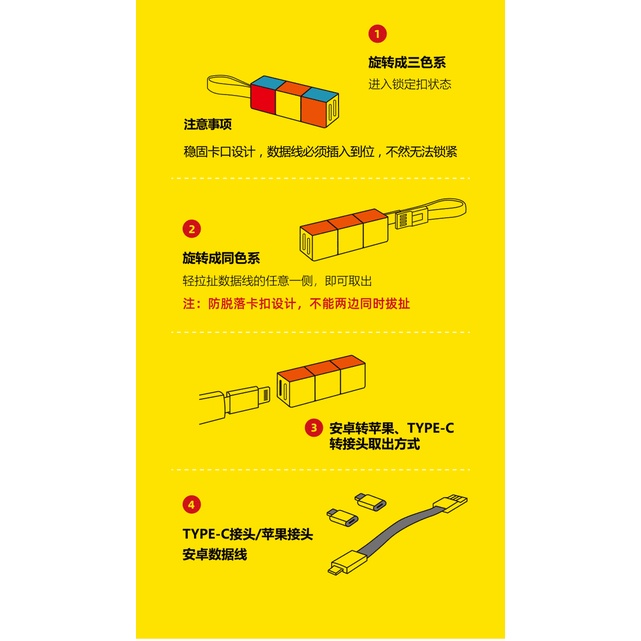 Cáp Sạc Ba Trong Một Hình Snoopy Chính Hãng Phù Hợp Cho Apple