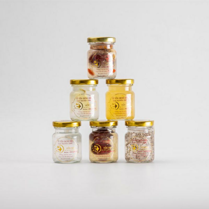Hũ thủy tinh chưng yến 75ml