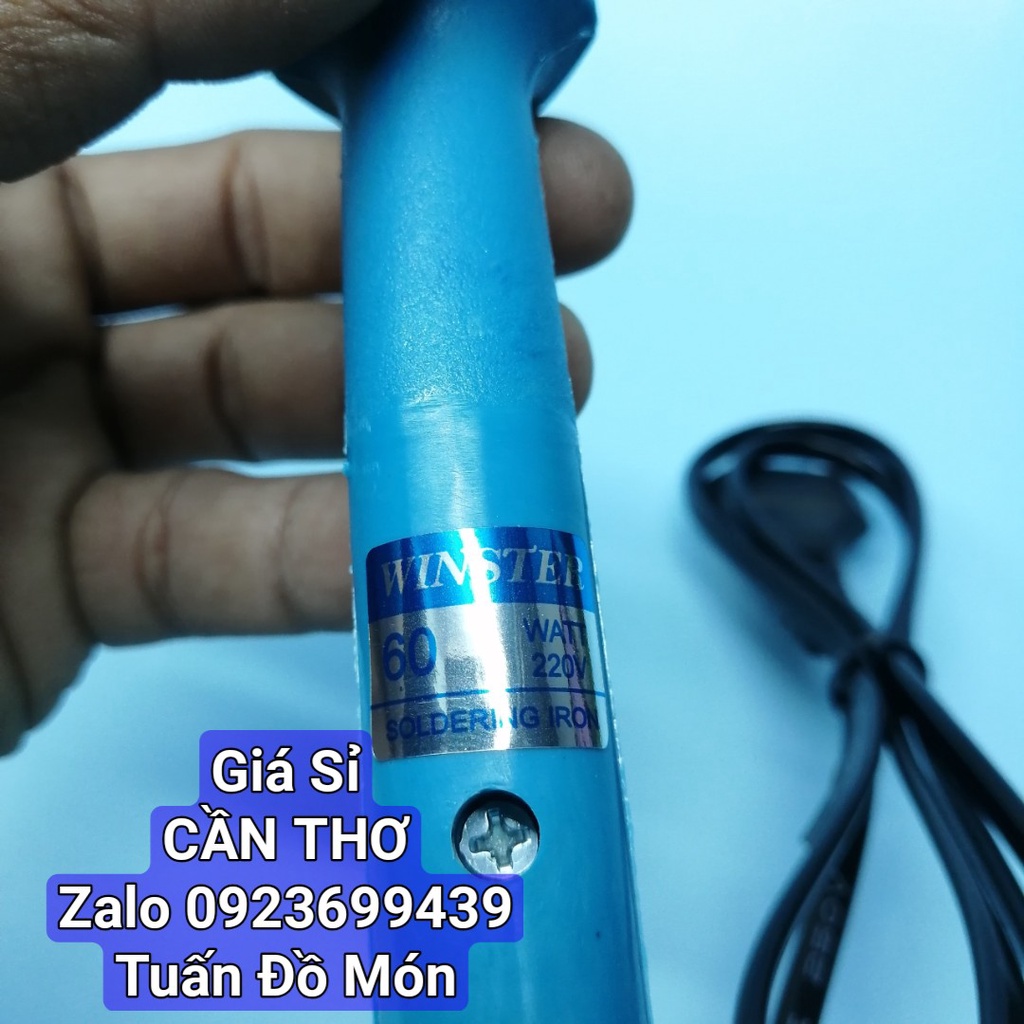 Mỏ Hàn chì thiết Mini Cầm Tay 220v 60w đầu nhọn phụ iện phụ tùng chính hãng