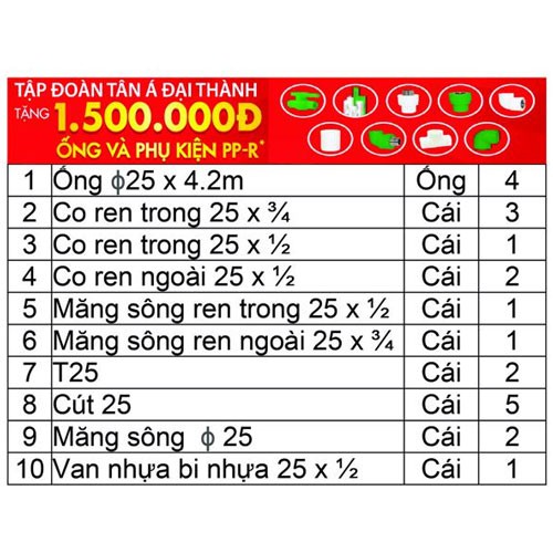 Máy Nước Nóng Năng Lượng Mặt Trời Đại Thành Tấm Phẳng ko chịu áp