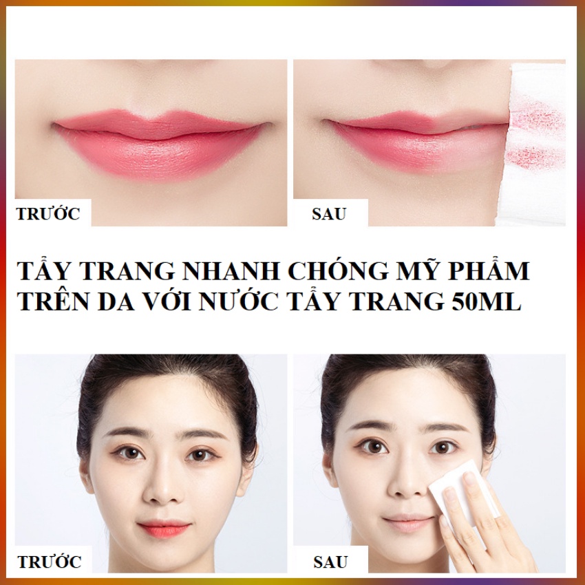 Nước tẩy trang mini Maycreate 50ml/chai hàng Nội địa Trung