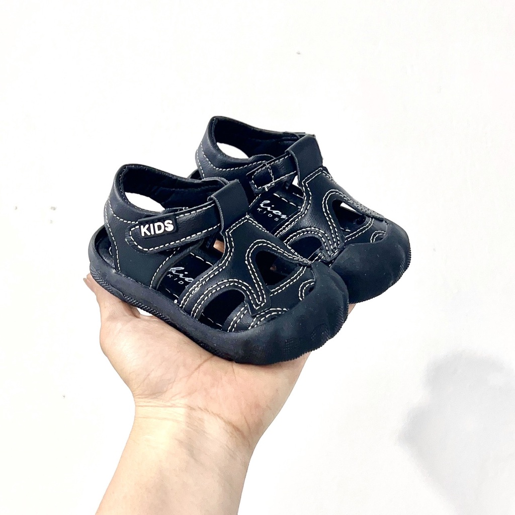 sandal bé trai -dép rọ tập đi cho bé bảo về chân da mềm thời trang kids mùa hè siêu bền 3306 ( có ảnh thật)