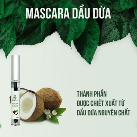 Mascara dầu dừa nguyên chất JULYHOUSE - dưỡng mi, giữ ẩm, dài, cong mi (5ml)