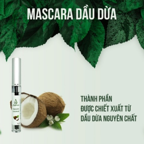 Mascara dầu dừa nguyên chất JULYHOUSE - dưỡng mi, giữ ẩm, dài, cong mi