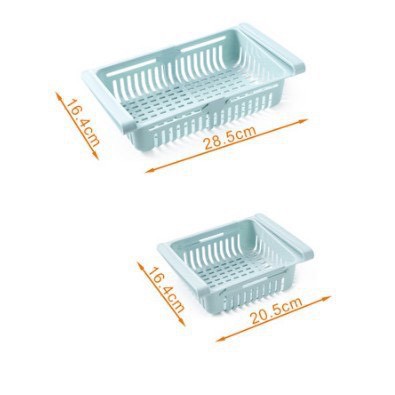 Khay Nhựa Đựng Thức Ăn Trong Tủ Lạnh Co Giãn Thông Minh Tiết Kiệm Không Gian