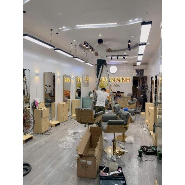 Đèn thả văn phòng, đèn máng thả trần dạng hộp -KT 7cm, 10cm,20cm.30cm - Led loại 1 Poli - Bảo hành 2 năm