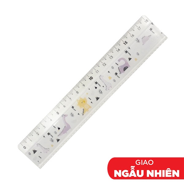 Thước Kẻ Nhựa 18cm - ClassMate RL05-DI (Mẫu Màu Giao Ngẫu Nhiên)