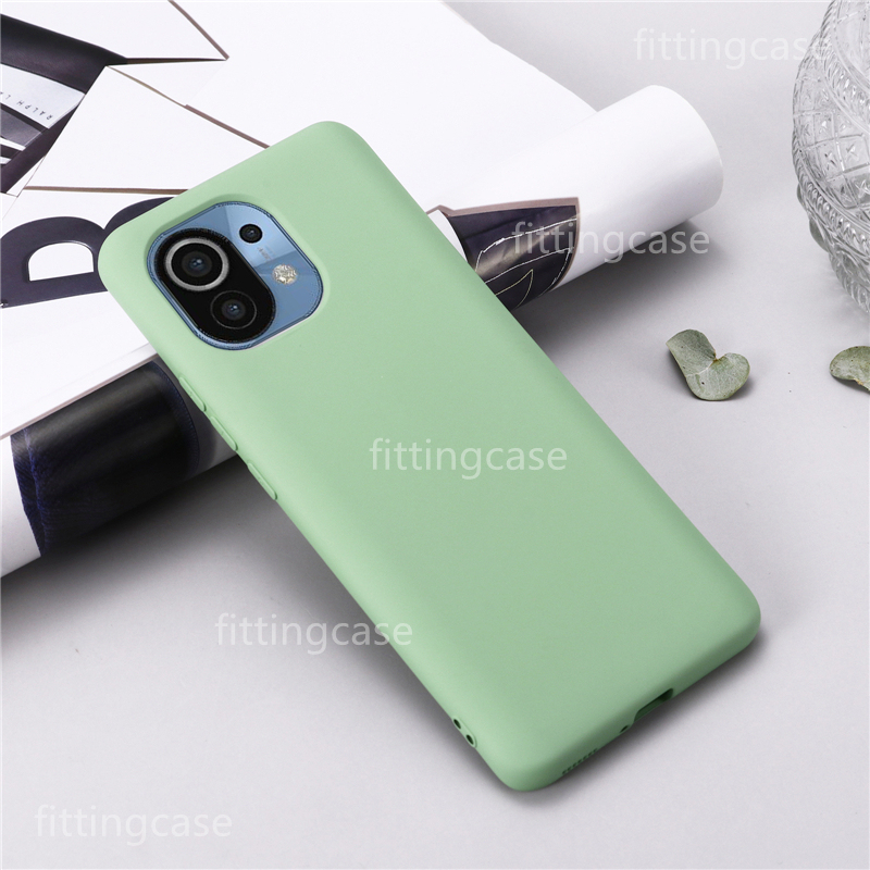 Ốp Lưng Silicone Chống Sốc Cho Xiaomi Mi 11 Poco M3 / X3 Nfc Note 10 / 10 / 10t / 9t Pro Mi 10 / Note10 Lite Mi10 Ultra Mi11