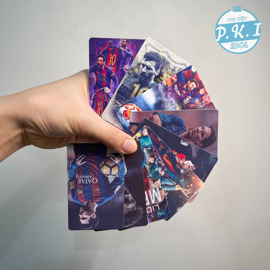 Bộ Card Bo Góc Lionel Messi - Huyền Thoại Đương Đại Làng Túc Cầu