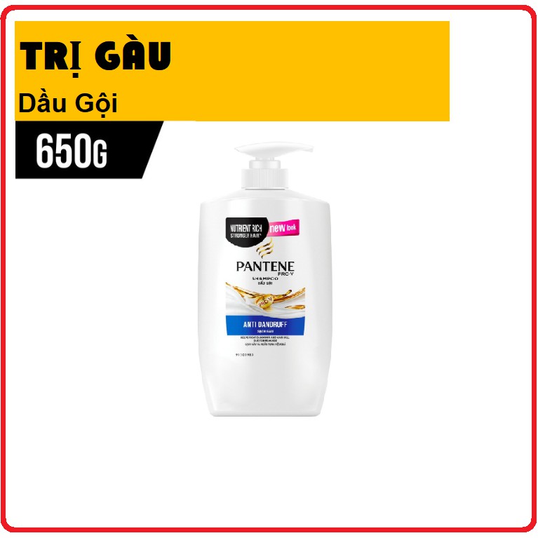 Dầu Gội PANTENE Ngăn Rụng Tóc Chai 650ml