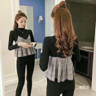 Set áo yếm kẻ