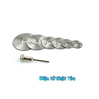 BỘ 6 LƯỠI CƯA CẮT GỖ MINI