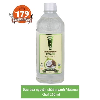 💠Dầu dừa Organic nguyên chất Vietcoco 250ml💠