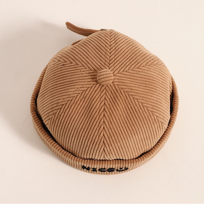 Mũ Dưa Hấu Thêu Chữ Phong Cách Hàn Quốc Cho Bé